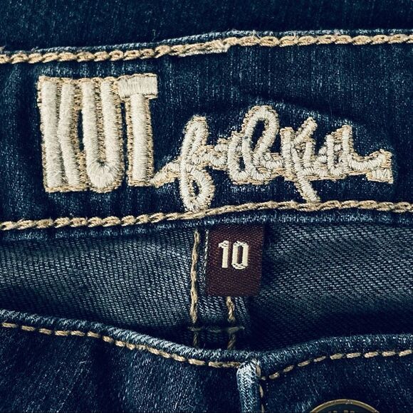 Kut From The Kloth Bootcut Jeans Dark Blue Size 10 - Picture 5 of 8